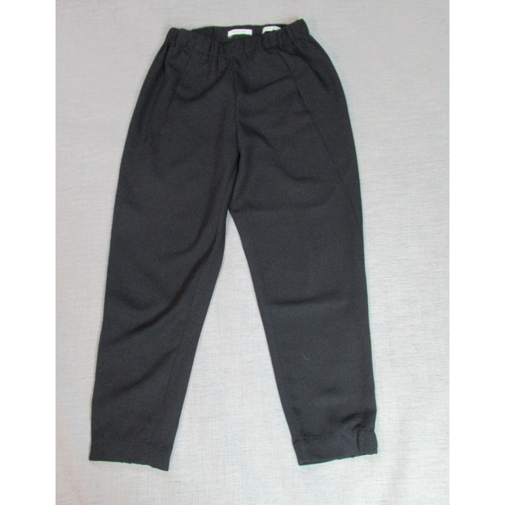 Babaton Pants Womens Size XXS Black Mid Rise Ankle Designer Casual Pull On Dress